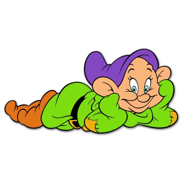 Спящий Гном из Белоснежки