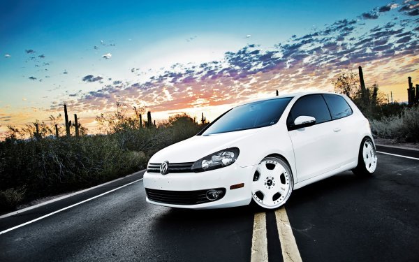 Volkswagen Golf 6 White