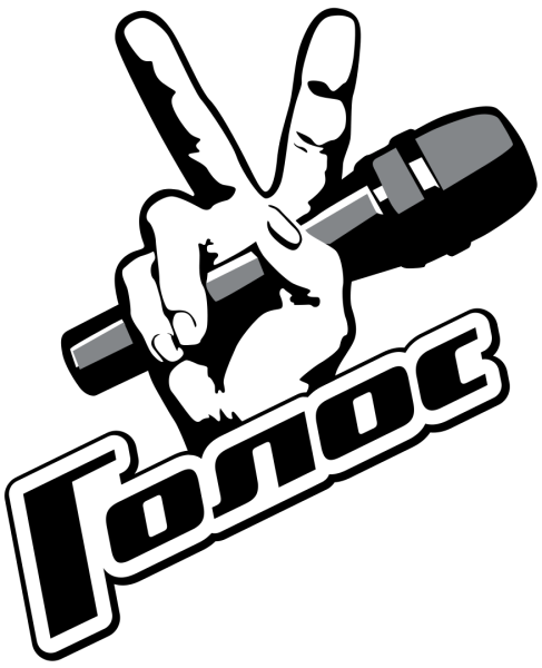 Шоу голос логотип вектор