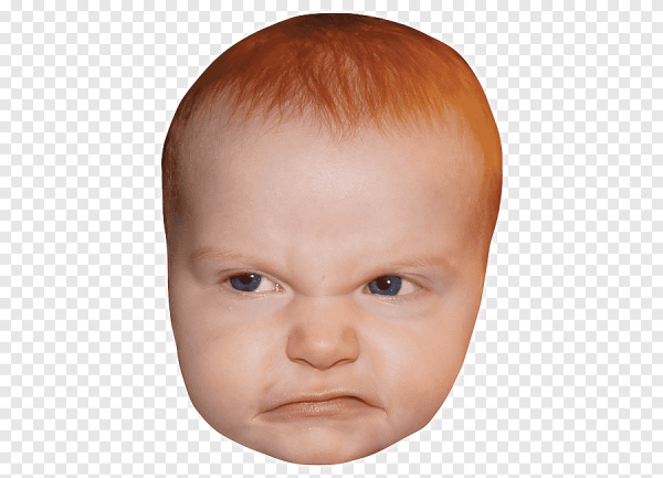 Довольное лицо ребенка