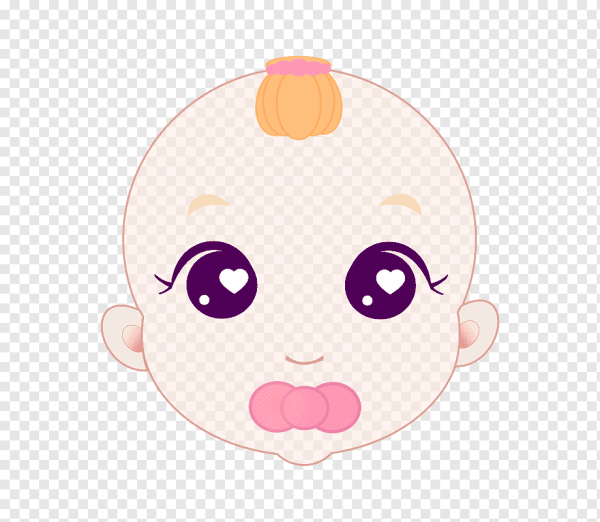 Мультяшные лица детей