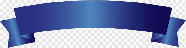 Синяя ленточка для надписи