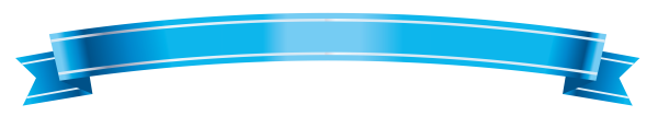 Голубая лента для надписи