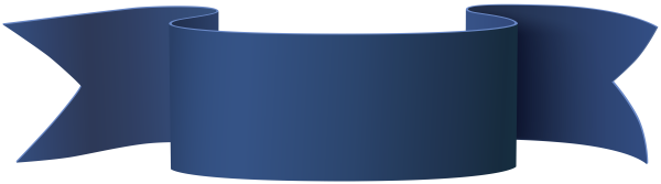 Голубая лента для надписи
