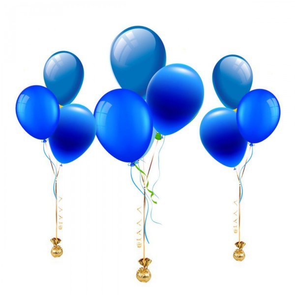 Голубой шарик