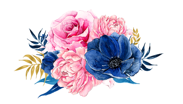 Акварельные пионы