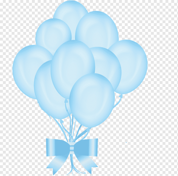 Голубой шарик