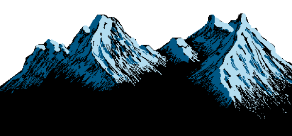 Горы без фона