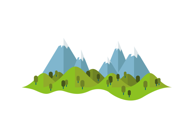 Гора мультяшная