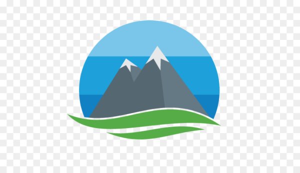 Горы вид лого