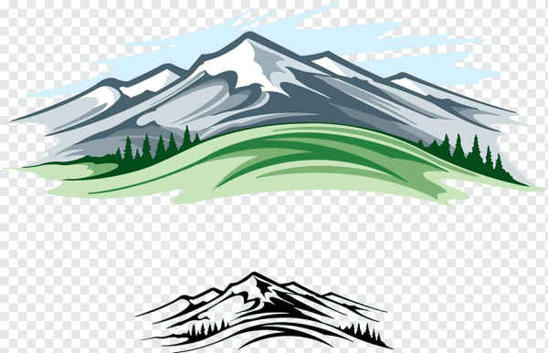 Памирские горы вектор