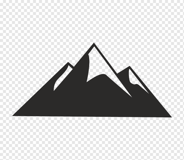 Горы силуэт