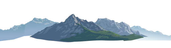 Горы без фона