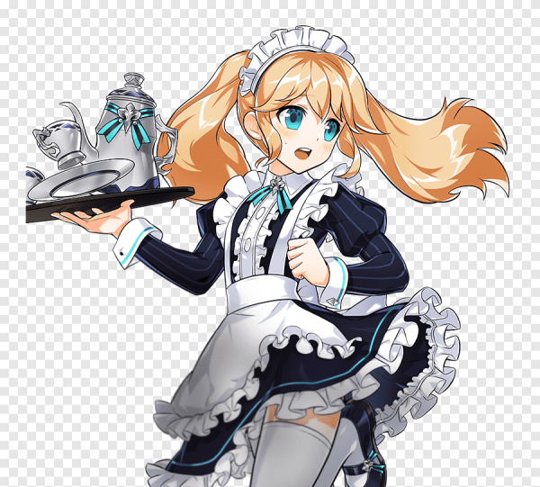 Аниме горничная