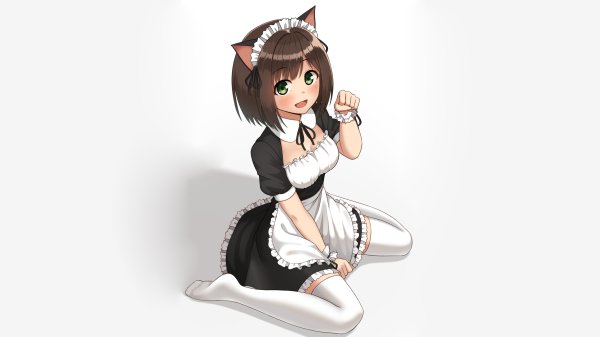 Аниме тян горничная