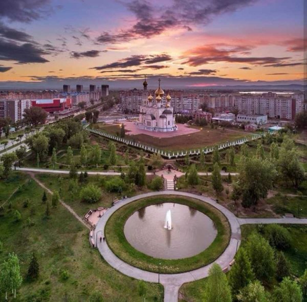 Преображенский парк, Хакасия, Абакан.