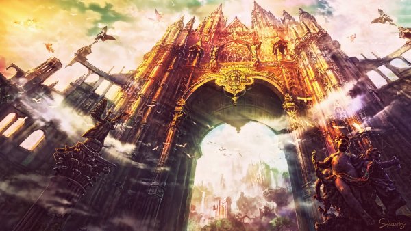 Врата в город