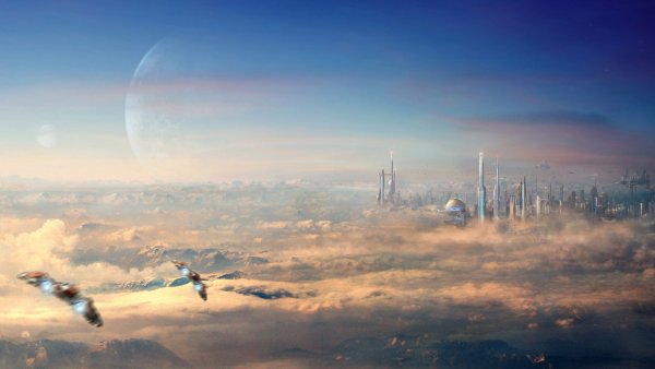 Летающий город