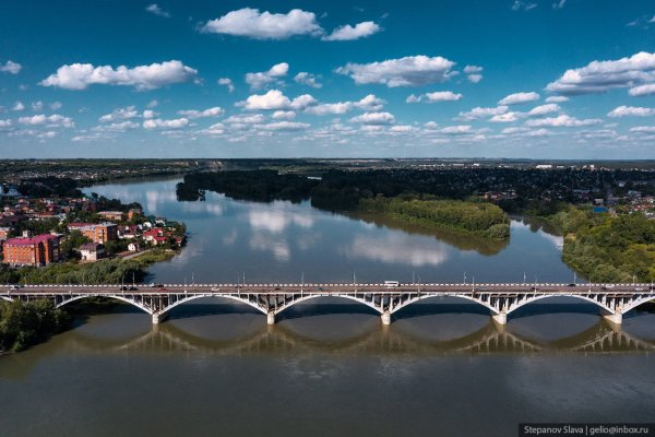 Бийск с высоты