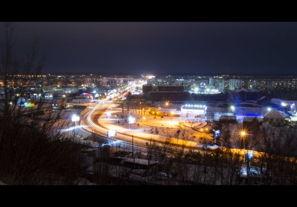 Ночной Бийск