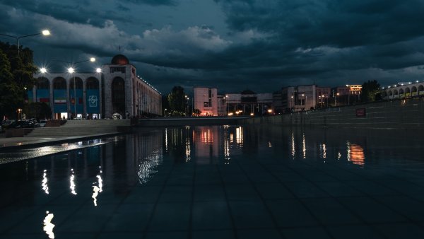 Кыргызстан Бишкек панорама