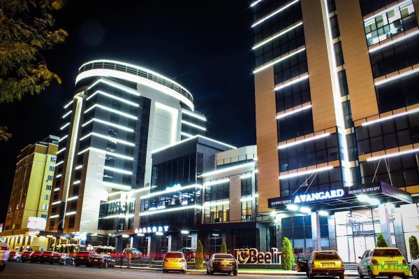 Ночной город Бишкек