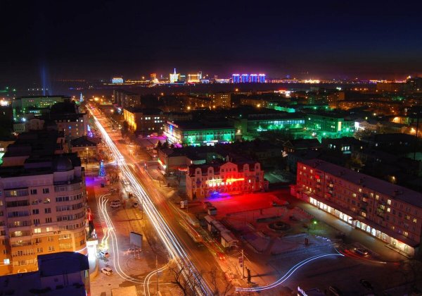 Центр города Благовещенск Амурская область