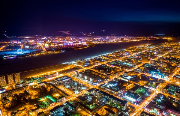 Благовещенск и Хэйхэ