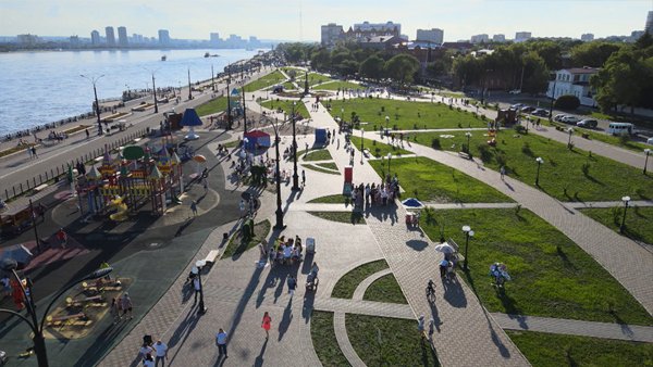 Набережная Благовещенска