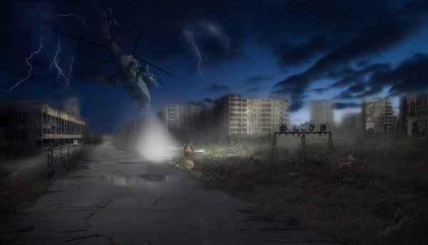 Мёртвый город сталкер