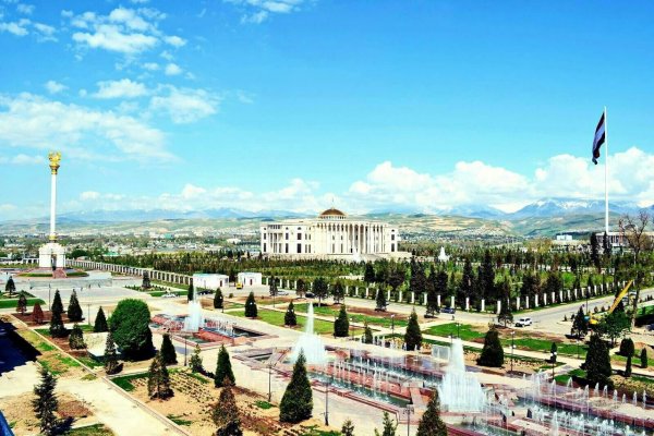 Город Душанбе столица Таджикистана