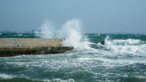 Море в Феодосии
