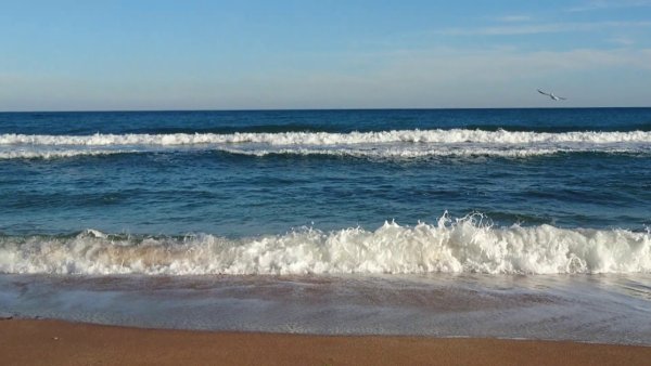 Черное море в Феодосии