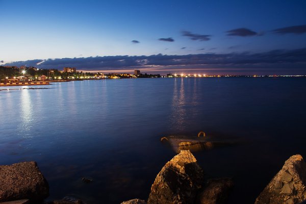 Феодосия набережная ночная 2021