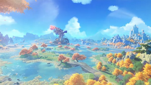 Ганшин Импакт пейзажи