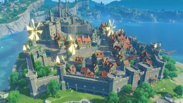 Мондштадт Геншин Импакт