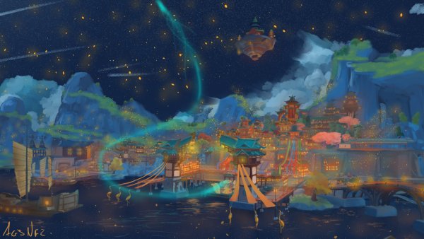 Нирвана ночи Геншин замок