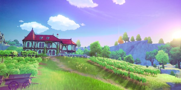 Геншин Винокурня рассвет