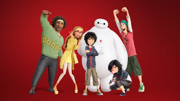 Город героев мультфильм Хиро