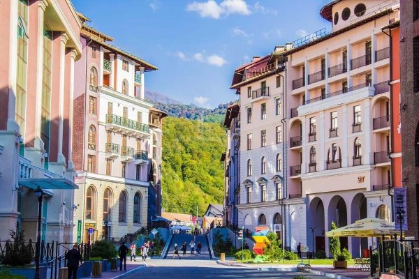 Красная Поляна Сочи горки город