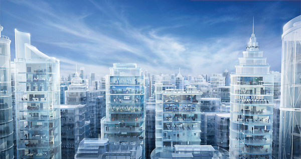 Стеклянный город