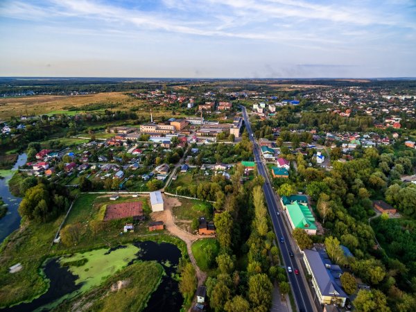 Орехово-Зуево с высоты птичьего полета