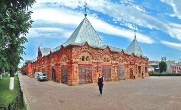 Советская площадь Клин Клинские торговые ряды