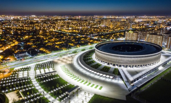 Стадион Краснодар парк Галицкого