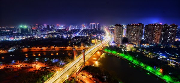 Рыбница город ночной