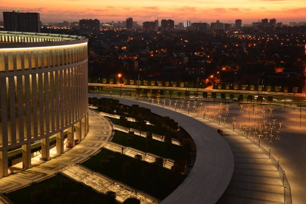 Парк Галицкого в Краснодаре панорама