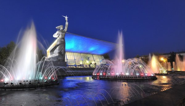 Фонтан Аврора Краснодар