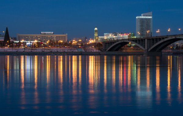 Красноярск Весна вечер