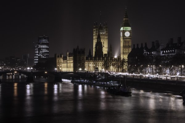 Лондон Биг Бен ночью
