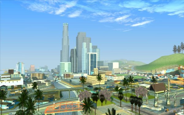 ГТА Сан андреас город Лос Сантос